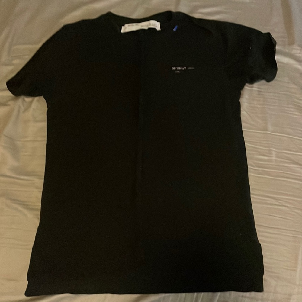 Black Off-White T-Shirt, Fall-Winter 2020 Collection